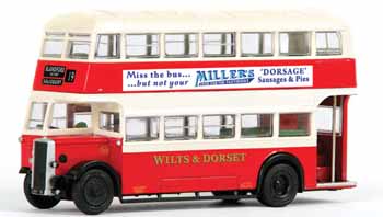 Wilts & Dorset Daimler CWG5 Brush Utility bus wartime.